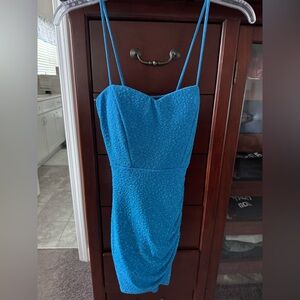 Homecoming Blue Dress